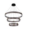 Подвесная люстра Crystal Lux FERNANDO SP158W LED D400+600+800 COFFEE/BLACK - Подвесная люстра Crystal Lux FERNANDO SP158W LED D400+600+800 COFFEE/BLACK