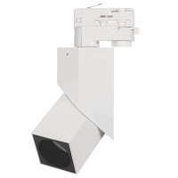 - Светильник LGD-TWIST-TRACK-4TR-S60x60-12W Day4000 (WH-BK, 30 deg) (Arlight, IP40 Металл, 3 года)