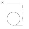 Светильник SP-RONDO-140B-18W Day White (Arlight, IP40 Металл, 3 года) - Светильник SP-RONDO-140B-18W Day White (Arlight, IP40 Металл, 3 года)