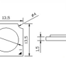 Мощный светодиод ARPL-5W-GES-1313-WW (320mA) (Arlight, -) - Мощный светодиод ARPL-5W-GES-1313-WW (320mA) (Arlight, -)