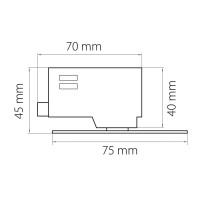  - Адаптер для шинопровода Lightstar Asta 594061