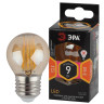 Лампа светодиодная филаментная ЭРА E27 9W 2700K золотая F-LED P45-9w-827-E27 gold Б0047025 - Лампа светодиодная филаментная ЭРА E27 9W 2700K золотая F-LED P45-9w-827-E27 gold Б0047025