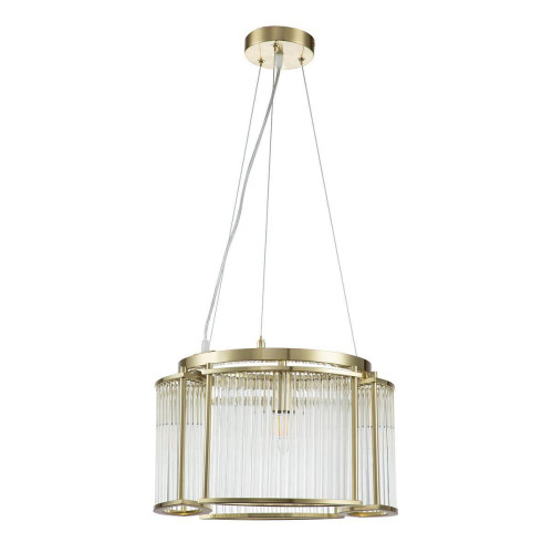 Подвесная люстра Indigo Corsetto 12003/4P Gold V000073 Подвесная люстра Indigo Corsetto 12003/4P Gold V000073