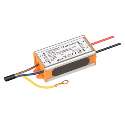 Блок питания ARPJ-SN-24350 (8W, 12-24V, 350mA) (Arlight, IP65 Металл, 3 года) 