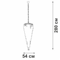  - Каскадная люстра Vitaluce V5876-9/25