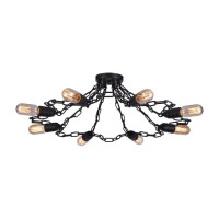  - Потолочная люстра Arte Lamp A9344PL-8BK