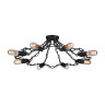 Потолочная люстра Arte Lamp A9344PL-8BK - Потолочная люстра Arte Lamp A9344PL-8BK