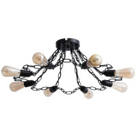  - Потолочная люстра Arte Lamp A9344PL-8BK