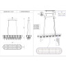 Подвесная люстра Lumien Hall Britta LH3006/6PL-CLCR - Подвесная люстра Lumien Hall Britta LH3006/6PL-CLCR