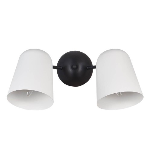 Бра Crystal Lux ENRIQUE AP2 BLACK/WHITE 
