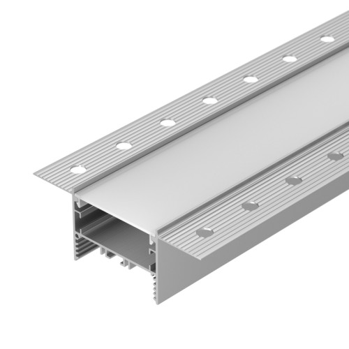Профиль SL-LINIA45-FANTOM-2000 ANOD (Arlight, Алюминий) Алюминиевый анодированный профиль для светодиодных лент и линеек, с площадкой для размещения БП. Габаритные размеры (L×W×H): 2000x98x35 мм. Паз для установки 50х35 мм. Ширина площадки для ленты 39 мм. Экраны, заглушки и другие аксессуары приобретаются отдельно. Цена за 1 метр.