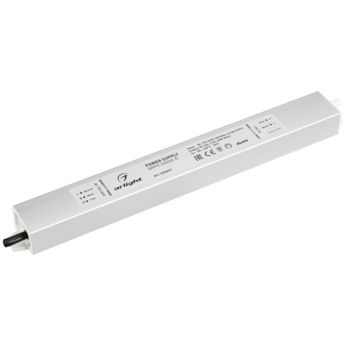 Блок питания ARPV-24060-D (24V, 2.5A, 60W) (Arlight, IP67 Металл, 3 года) 
