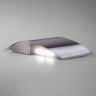 Настенный светодиодный светильник Eurosvet Elegant 40130/1 LED сатин-никель - Настенный светодиодный светильник Eurosvet Elegant 40130/1 LED сатин-никель