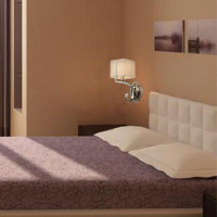  - Бра Lumien Hall Адельфия LH1047/1W-NK-WT