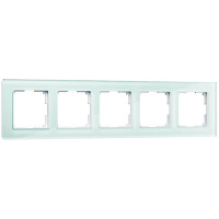  - Рамка Werkel Favorit на 5 постов натуральное стекло WL01-Frame-05 4690389060205
