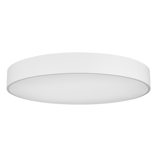 Светильник SP-TOR-PILL-R800-94W Warm3000 (WH, 120 deg) (Arlight, IP20 Металл, 3 года) Накладной светильник 94Вт, белый круглый корпус. Цвет ТЕПЛЫЙ БЕЛЫЙ 3000K, св.поток 8460лм, CRI(Ra)>80, угол 120°. Размер Ф800x100мм. Питание AC220-240V, 94Вт, драйвер встроенный (2 шт 25-42V 1300mA).