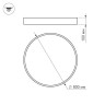 Светильник SP-TOR-PILL-R800-94W Warm3000 (WH, 120 deg) (Arlight, IP20 Металл, 3 года) - Светильник SP-TOR-PILL-R800-94W Warm3000 (WH, 120 deg) (Arlight, IP20 Металл, 3 года)