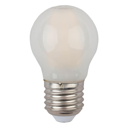 Лампа светодиодная филаментная ЭРА E27 9W 2700K матовая F-LED P45-9w-827-E27 frost Б0047024 