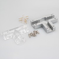  - Соединитель тройной ARL-CLEAR-Mini-2x90 (16x8mm) (Arlight, Металл)