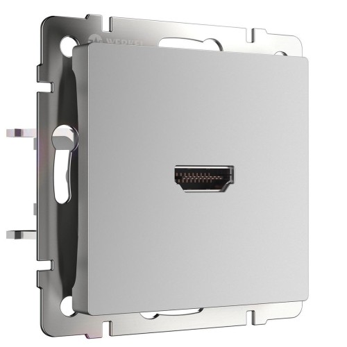 Розетка HDMI Werkel серебряный WL06-60-11 4690389110993 