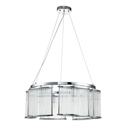 Подвесная люстра Indigo Corsetto 12003/6P Chrome V000076 Подвесная люстра Indigo Corsetto 12003/6P Chrome V000076