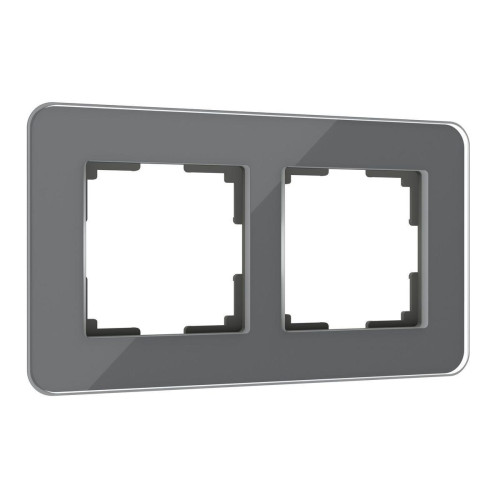 Рамка Werkel Elite на 2 поста графит W0022440 4690389180705 