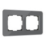Рамка Werkel Elite на 2 поста графит W0022440 4690389180705 - Рамка Werkel Elite на 2 поста графит W0022440 4690389180705