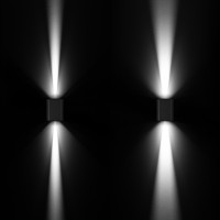  - Светильник LGD-WALL-VARIO-S104x129-2x6W Day4000 (BK, 1-80 deg) (Arlight, IP54 Металл, 3 года)