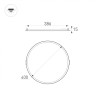 Светильник DL-EDGE-R400-34W Warm3000 (WH, 115 deg, 230V) (Arlight, IP40 Металл, 3 года) - Светильник DL-EDGE-R400-34W Warm3000 (WH, 115 deg, 230V) (Arlight, IP40 Металл, 3 года)