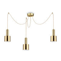  - Подвесная люстра Ideal Lux Holly SP3 Ottone Satinato 231600
