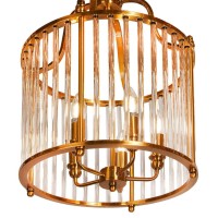  - Подвесная люстра iLamp Qeens P2437-5 Bronze