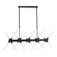  - Подвесная люстра Lumina Deco Alford LDP 6036-20 BK