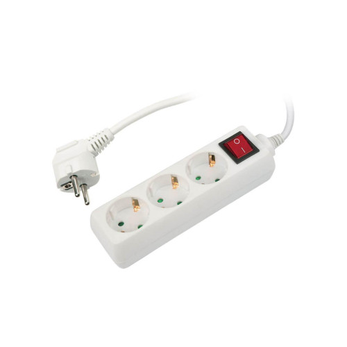 Удлинитель Uniel 3гн х 5м с/з Standard S-GCD3-5B 02922 