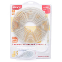  - Светодиодная влагозащищенная лента Apeyron 4,8W/m 60LED/m 5050SMD теплый белый 5M 10-05