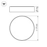 Светильник SP-RONDO-175B-16W Day White (Arlight, IP40 Металл, 3 года) - Светильник SP-RONDO-175B-16W Day White (Arlight, IP40 Металл, 3 года)