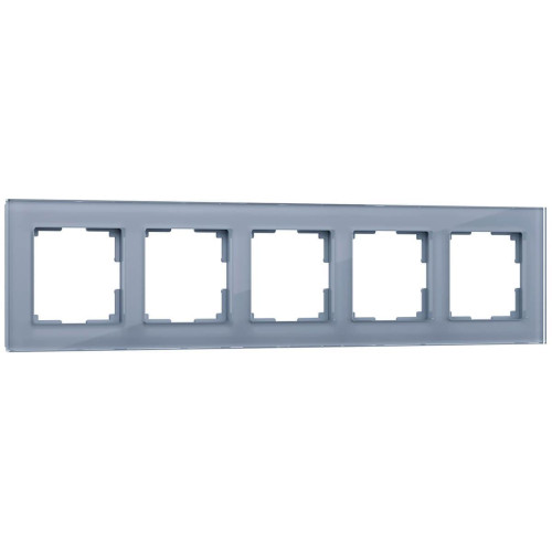 Рамка Werkel Favorit на 5 постов серый WL01-Frame-05 4690389061295 