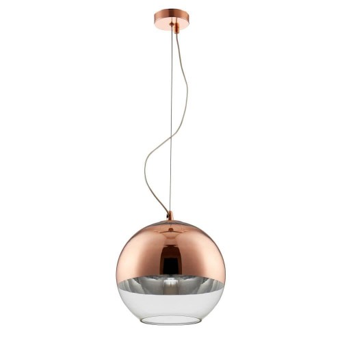 Подвесной светильник Crystal Lux Woody SP1 D300 Copper 