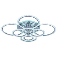  - Потолочная светодиодная люстра Profit Light 8003/8 CHR