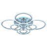 Потолочная светодиодная люстра Profit Light 8003/8 CHR - Потолочная светодиодная люстра Profit Light 8003/8 CHR