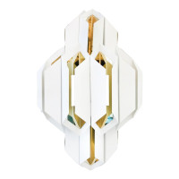  - Настенный светильник Lumina Deco Piramid LDW 6021-2 WT+GD