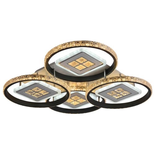 Потолочная светодиодная люстра Profit Light 8053/4 WHT+BLK 