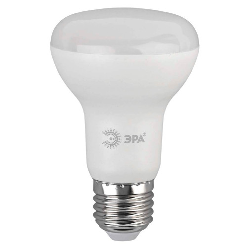 Лампа светодиодная ЭРА E27 8W 4000K матовая LED R63-8W-840-E27 R Б0051855 