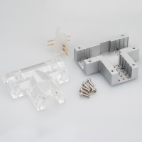  - Соединитель тройной ARL-CLEAR-U15-2x90 (26x15mm) (Arlight, Металл)