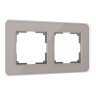 Рамка Werkel Elite на 2 поста дымчатый W0022417 4690389180699 - Рамка Werkel Elite на 2 поста дымчатый W0022417 4690389180699