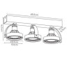 Светодиодный спот Lucide Dorian Led 22968/36/30 - Светодиодный спот Lucide Dorian Led 22968/36/30