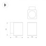 Светильник LGD-EVO-WALL-S100x100-12W Day4000 (GR, 44 deg, 230V) (Arlight, IP54 Металл, 3 года) - Светильник LGD-EVO-WALL-S100x100-12W Day4000 (GR, 44 deg, 230V) (Arlight, IP54 Металл, 3 года)