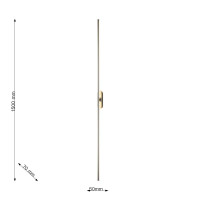  - Настенный светодиодный светильник Favourite Reed 3002-3W
