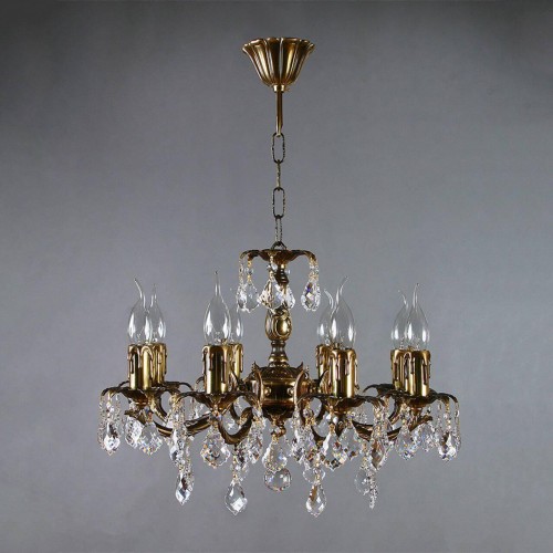 Подвесная люстра Ambiente Benisa 2226/8 PB New Leaf 