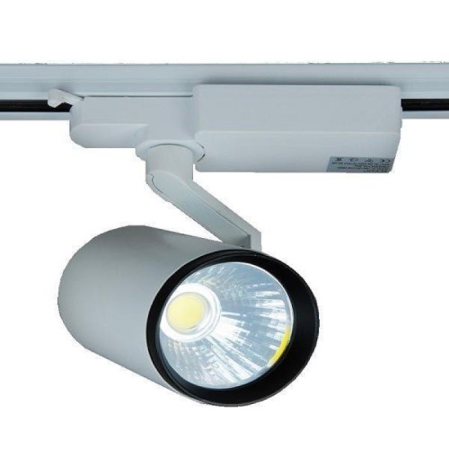 Трековый светодиодный светильник Elvan ST-01-18W-NH-Wh 
