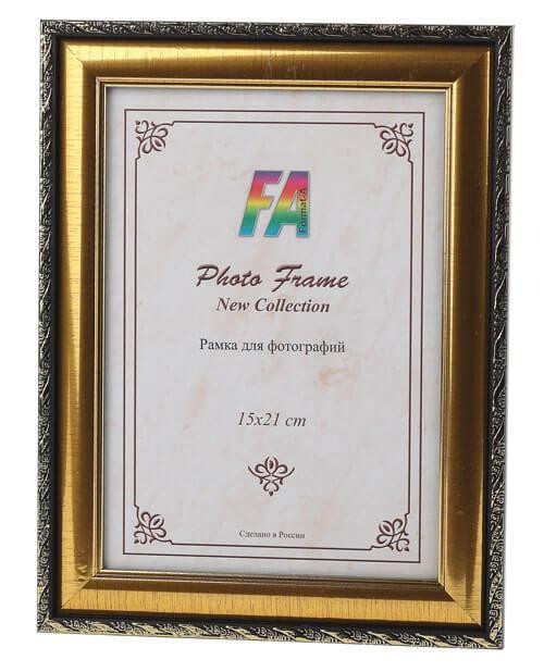 Фоторамка FA Пластик София золото 10х15 (40/1200) Б0049912 
